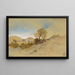 vicino a San Francisco, Messico - Thomas Moran — quadro incorniciato alla parete
