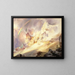 Arcobaleno sopra il Grand Canyon di Yellowstone - Thomas Moran — quadro incorniciato alla parete