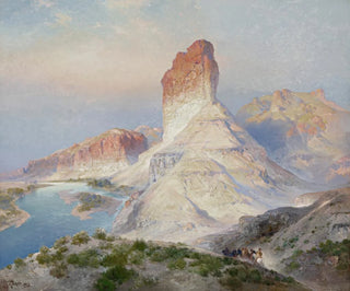 L'estate indiana a Green River, Wyoming - Thomas Moran — vista dell’opera