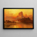 L'Heure dorée - Thomas Moran — quadro incorniciato alla parete