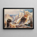 Le Grand Canyon Yellowstone - Thomas Moran — quadro incorniciato alla parete
