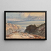 Le Grand Lac Salé de l'Utah - Thomas Moran — quadro incorniciato alla parete