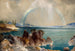 Le Bras Sud du Lac Yellowstone Parc National de Yellowstone Territorio del Wyoming - Thomas Moran — vista dell’opera