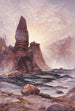 Les Tours de Tower Falls Yellowstone - Thomas Moran — vista dell’opera