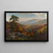 Vallée de la Catawissa in autunno - Thomas Moran — quadro incorniciato alla parete
