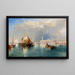 Venezia - Thomas Moran — quadro incorniciato alla parete