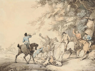 Thomas Rowlandson - The Death Of The Fox.webp