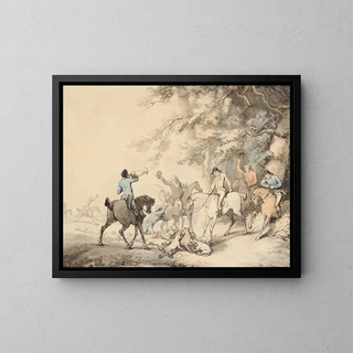 Thomas Rowlandson - The Death Of The Fox.webp