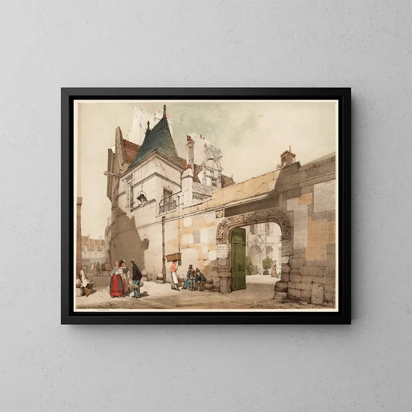 Hôtel de Cluny, Parigi - Thomas Shotter Boys — quadro incorniciato alla parete