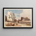 Notre-Dame de Paris depuis il quai Saint-Bernard - Thomas Shotter Boys — quadro incorniciato alla parete