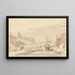 Le pont de Castle Mills à York - Thomas Shotter Boys — quadro incorniciato alla parete