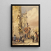 La Cathédrale Bruges - Thomas Shotter Boys — quadro incorniciato alla parete