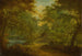 Paesaggio boscoso con un ruscello e un pescatore - Thomas Smith de Derby — vista dell’opera