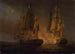 Impegno tra l'HMS Amelia e la fregata francese l'Aréthuse al largo delle isole di Los, 1813 - Thomas Whitcombe — vista dell’opera