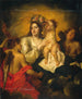 La Vergine incoronata dal Bambino Gesù Redentore - Thomas Willeboirts Bosschaert — vista dell’opera