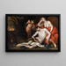 Venere che piange la morte di Adone - Thomas Willeboirts Bosschaert — quadro incorniciato alla parete