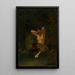 Fauna - Thomas Wilmer Dewing — quadro incorniciato alla parete