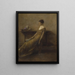 Dame in oro - Thomas Wilmer Dewing — quadro incorniciato alla parete
