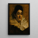 Ritratto di Frances C Houston - Thomas Wilmer Dewing — quadro incorniciato alla parete