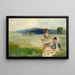 Printemps - Thomas Wilmer Dewing — quadro incorniciato alla parete