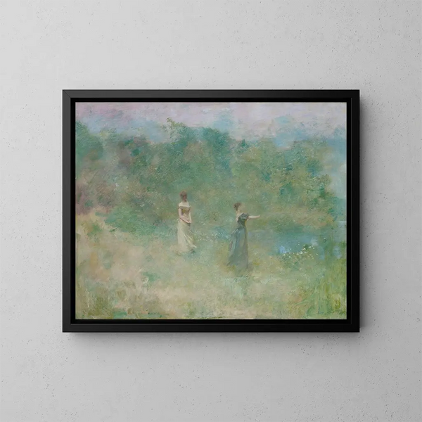 Estate - Thomas Wilmer Dewing — quadro incorniciato alla parete