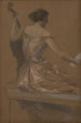 Le Musicien - Thomas Wilmer Dewing — vista dell’opera