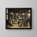 Un artista nella sua galleria - Thomas van Opshoven — quadro incorniciato alla parete