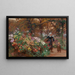 La cueillette des fleurs en Bretagne - Théophile Louis Deyrolle — quadro incorniciato alla parete