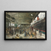 L'Imbarco della Normandia a Le Havre - Théophile Poilpot — quadro incorniciato alla parete