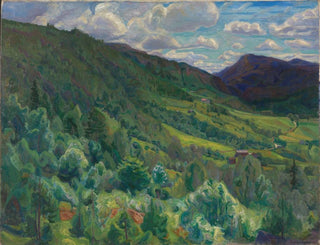 De Kviteseid à Telemark - Thorvald Erichsen — vista dell’opera