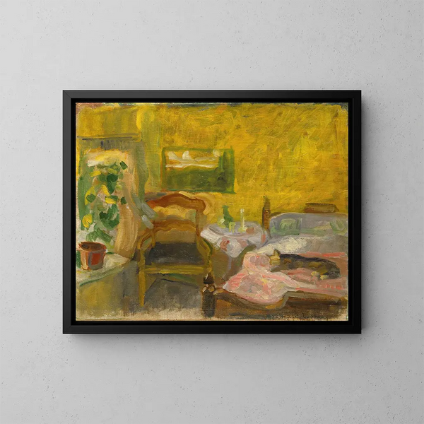 Interno - Thorvald Erichsen — quadro incorniciato alla parete