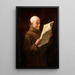 Journal amusant - Thure Nicolaus Cederström — quadro incorniciato alla parete