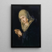 La Vierge en adoration - Tiberius Dominikus Wocher — quadro incorniciato alla parete