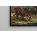 Riproduzione del dipinto Tigre e serpente - Eugène Delacroix