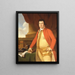 Un homme inconnu - Tilly Kettle — quadro incorniciato alla parete