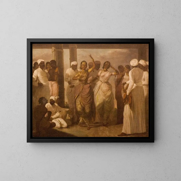 Danseurs - Tilly Kettle — quadro incorniciato alla parete