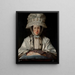 Ritratto di Anne Howard Vyse - Tilly Kettle — quadro incorniciato alla parete