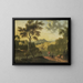 Paesaggio italiano - Timotheus de Graef — quadro incorniciato alla parete