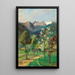 Altaussee - Tina Blau — quadro incorniciato alla parete