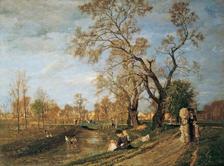 Primavera al Prater - Tina Blau — vista dell’opera
