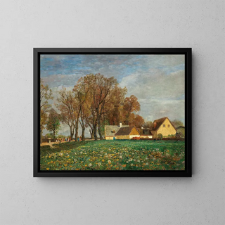 su Schleiheimerstraße - Tina Blau — quadro incorniciato alla parete