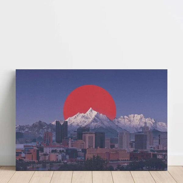 Riproduzione del dipinto Tirage d'arte asiatico - Horizon Citadin