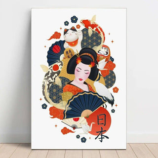 Tirage d'art asiatique - Légendes d'Orient | Reproduction Tableau Décoration murale affiche copie