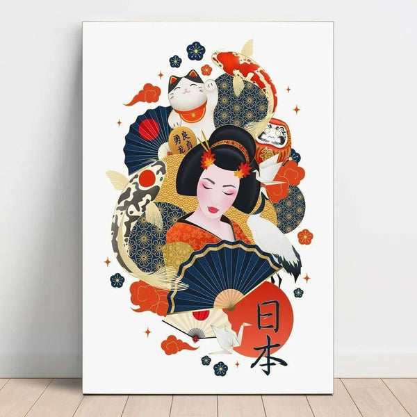 Riproduzione del dipinto Tirage d'arte asiatico - Leggende d'Oriente