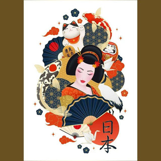 Tirage d'art asiatique - Légendes d'Orient | Reproduction Tableau Décoration murale affiche copie