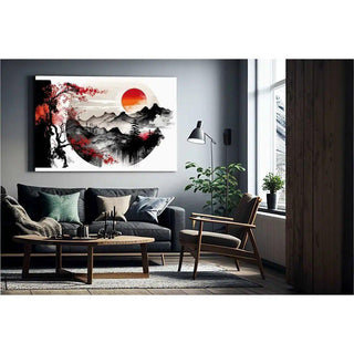 Tirage d'art asiatique - Sérénité orientale | Reproduction Tableau Décoration murale affiche copie