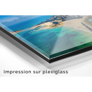 Tirage photo - Vue aérienne de Saint-Malo