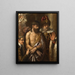 Il Cristo mostrato al popolo Ecce Homo - Tiziano — quadro incorniciato alla parete