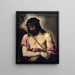 Ecco l'uomo - Tiziano — quadro incorniciato alla parete