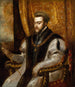 Il re Filippo II di Spagna - Tiziano — vista dell’opera